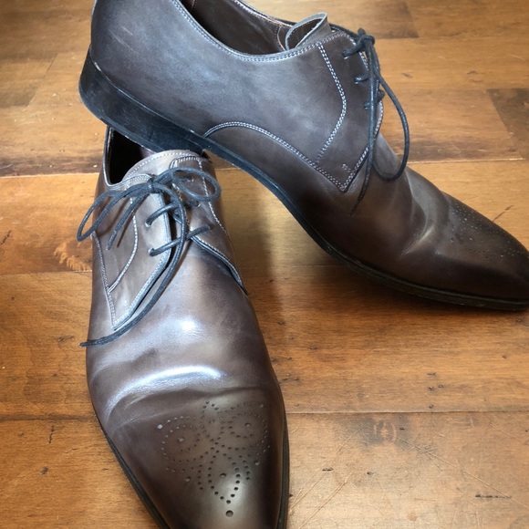 Massimo Emporio Men’s Leather Dress Shoe - Picture 5 of 7